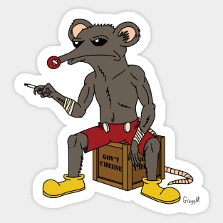 Rudy da Rat Sticker